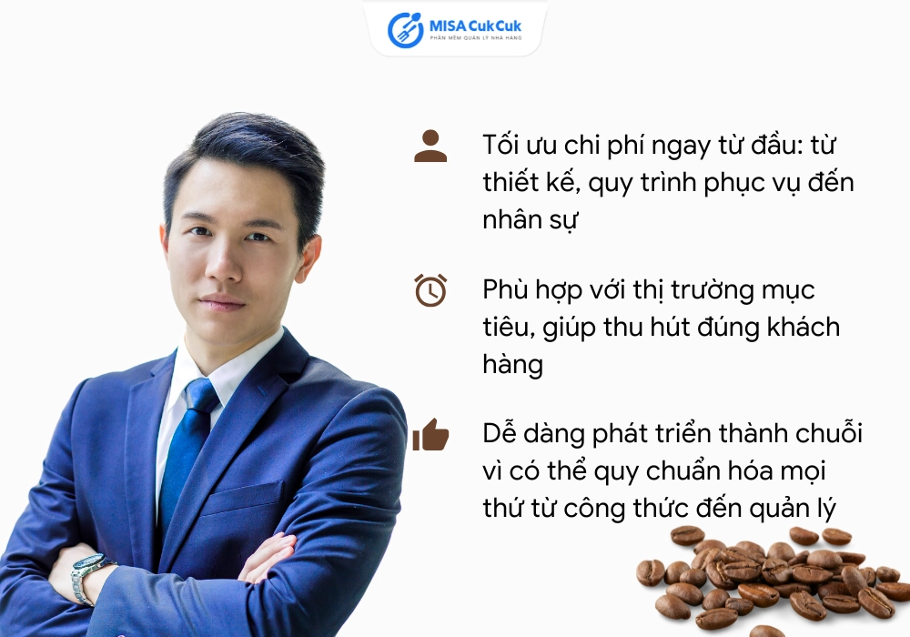 Vì sao chọn đúng mô hình quán cafe là bước then chốt khi khởi nghiệp F&B