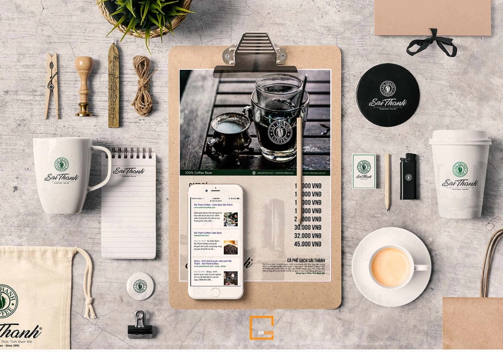 Bộ nhận diện thương hiệu dành cho nhượng quyền