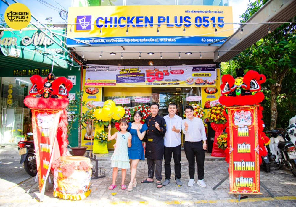 Chicken Plus nhượng quyền thương hiệu