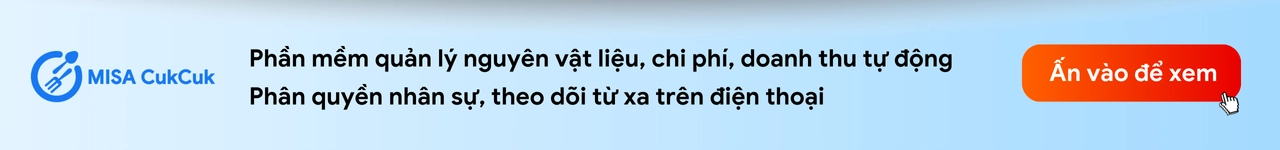 Dùng thử MISA CukCuk