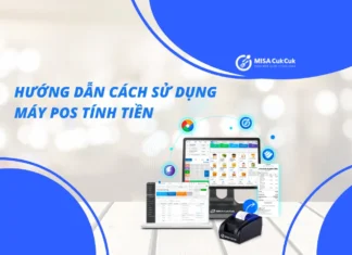 Cách sử dụng máy pos tính tiền dễ hiểu, chi tiết hướng dẫn cách sử dụng máy pos tính tiền