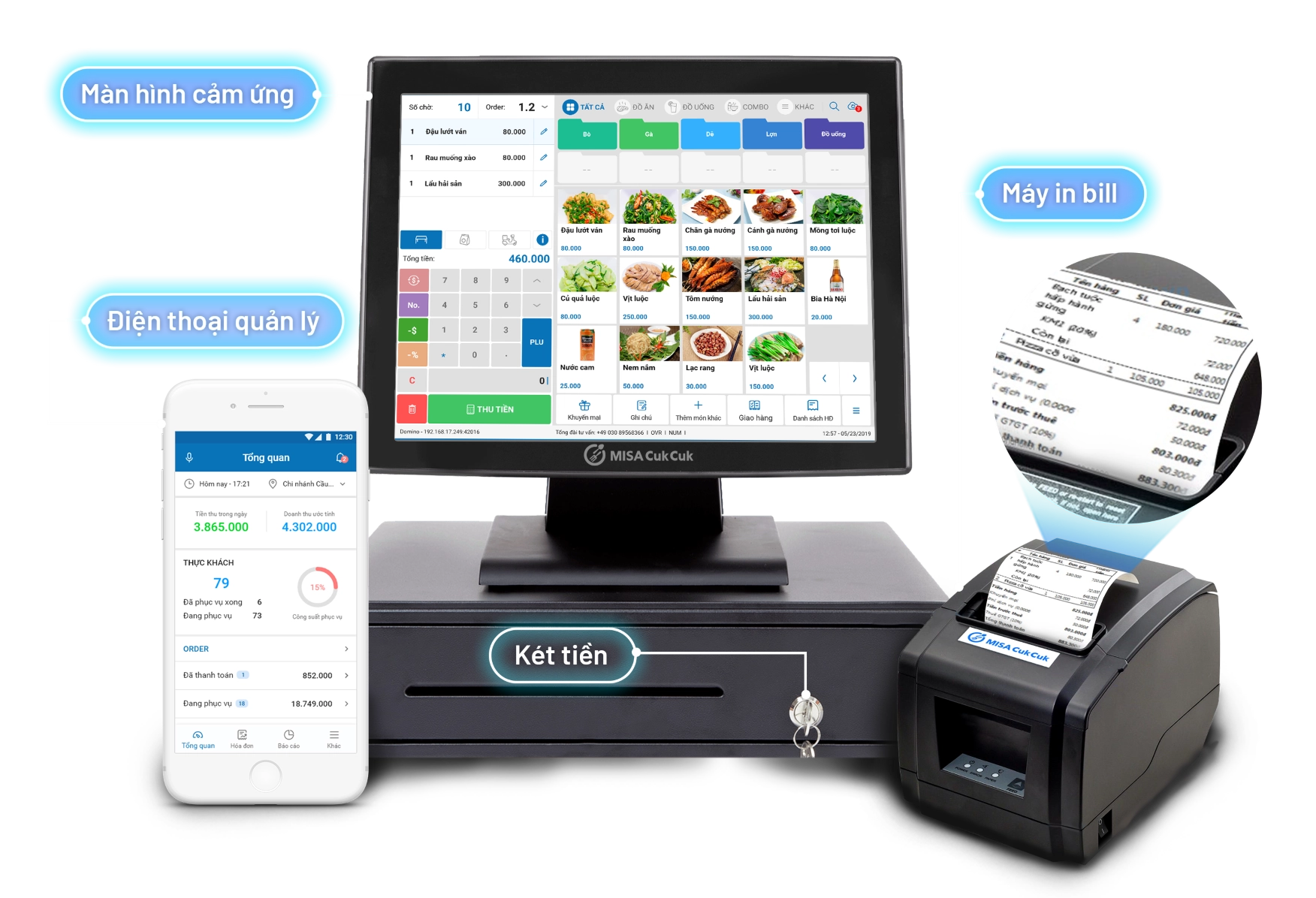 Phần mềm mở quán phở
