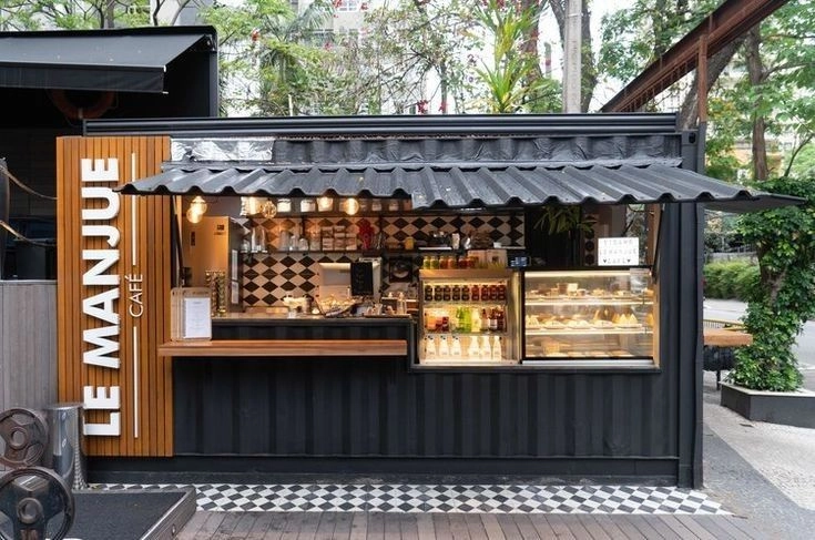 Mô hình cafe container