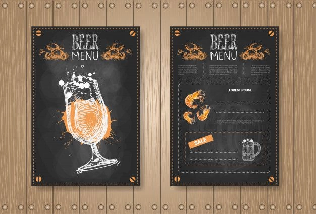 Vai trò quan trọng của menu trong kinh doanh quán bia