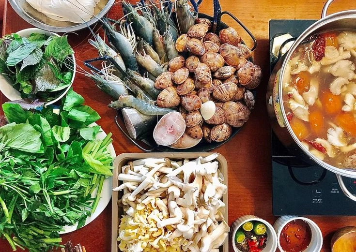 Menu quán bia lẩu