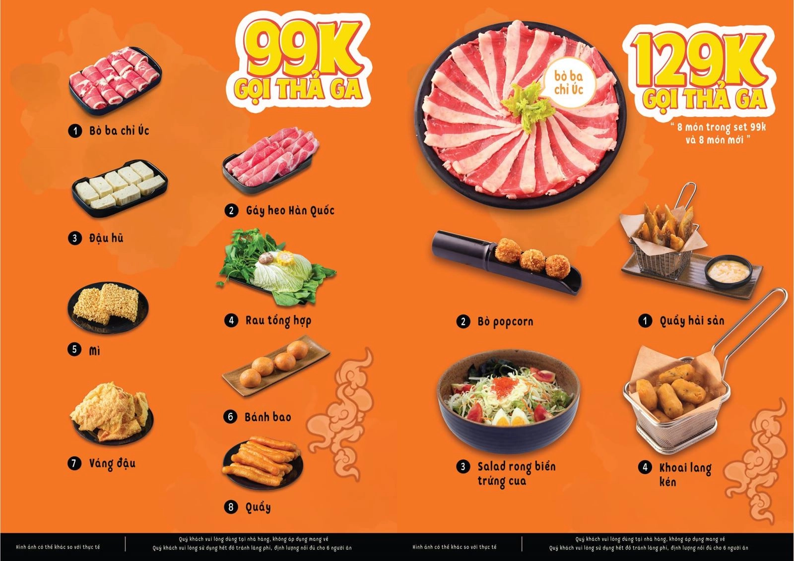 Chiến lược combo upsell cho menu quán bia
