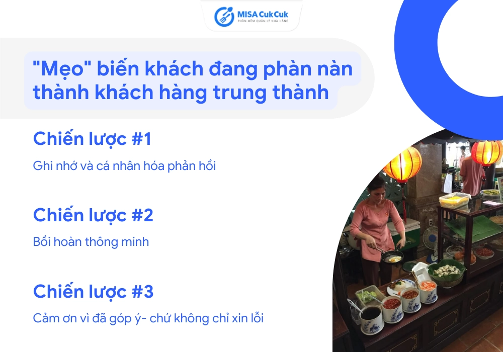 "Mẹo" biến khách đang phàn nàn thành khách hàng trung thành