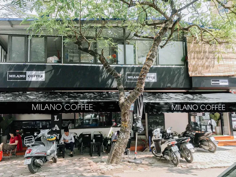 nhượng quyền milano coffee
