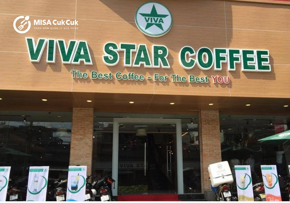 Viva Star Coffee nhượng quyền thương hiệu