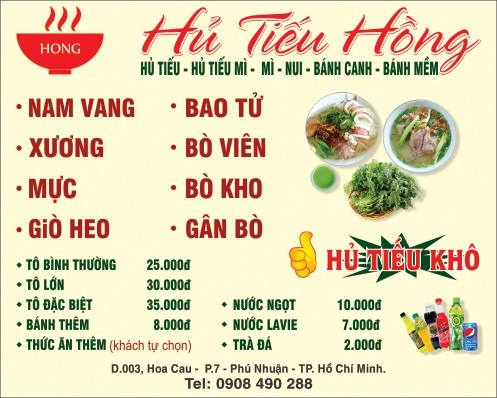 mở quán hủ tiếu