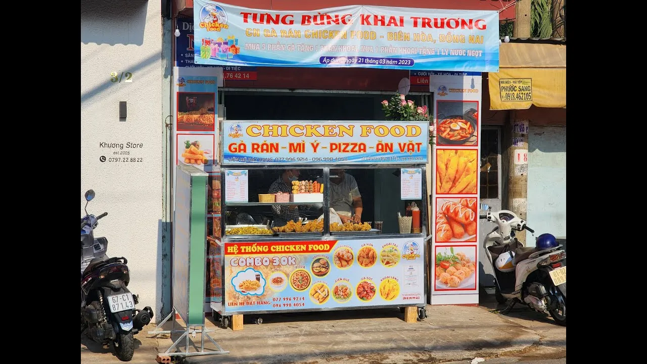 nhượng quyền gà rán chicken food