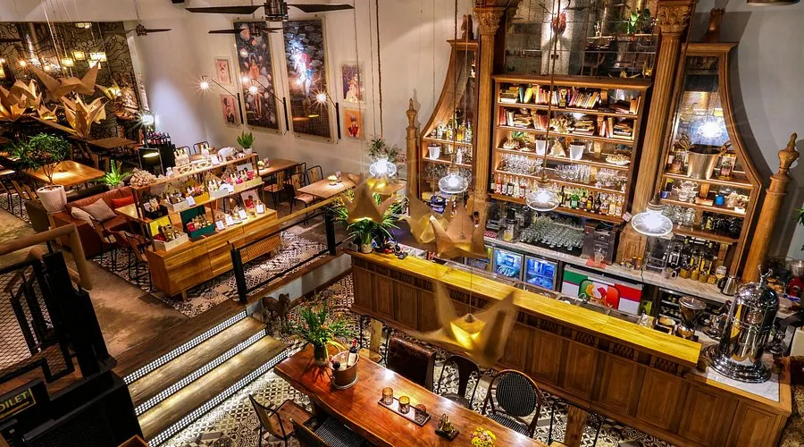 phong cách thiết kế nhà hàng bistro