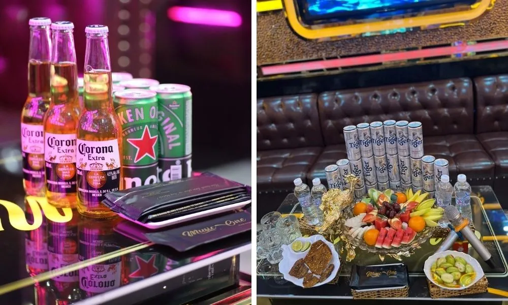 quản lý thực phẩm đồ ăn quán karaoke