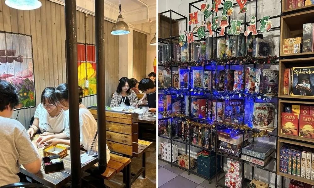 mở quán cafe board game