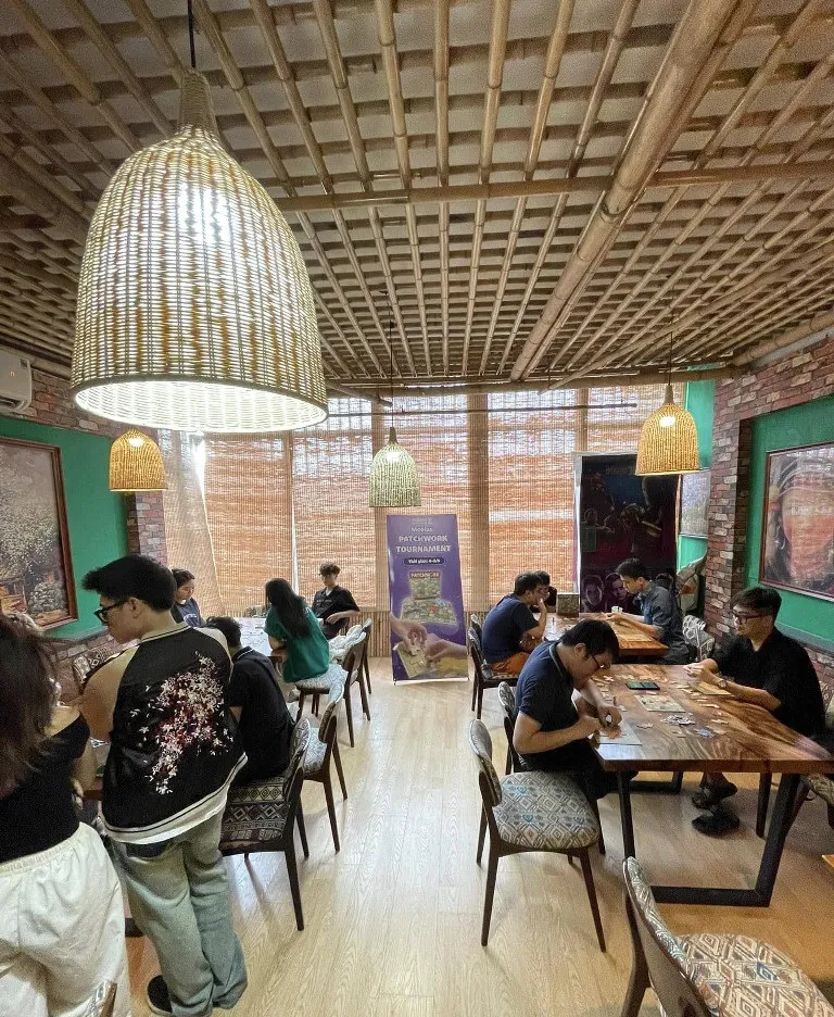 tổ chức sự kiện, workshop quán cafe board game