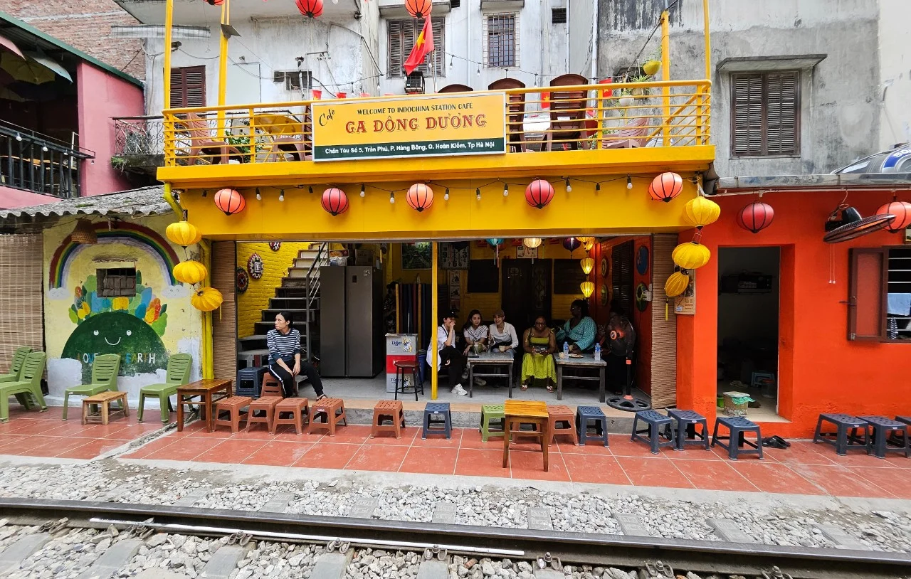 quán cafe ga đông dương