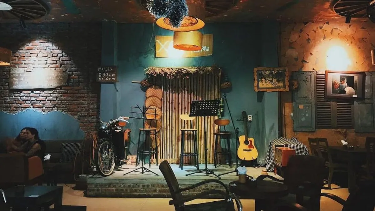 cơ sở vật chất quán cafe phòng trà