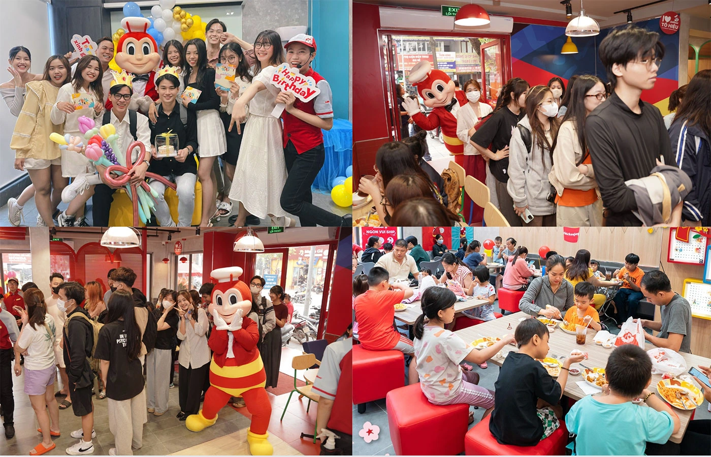 khách hàng mục tiêu của jollibee