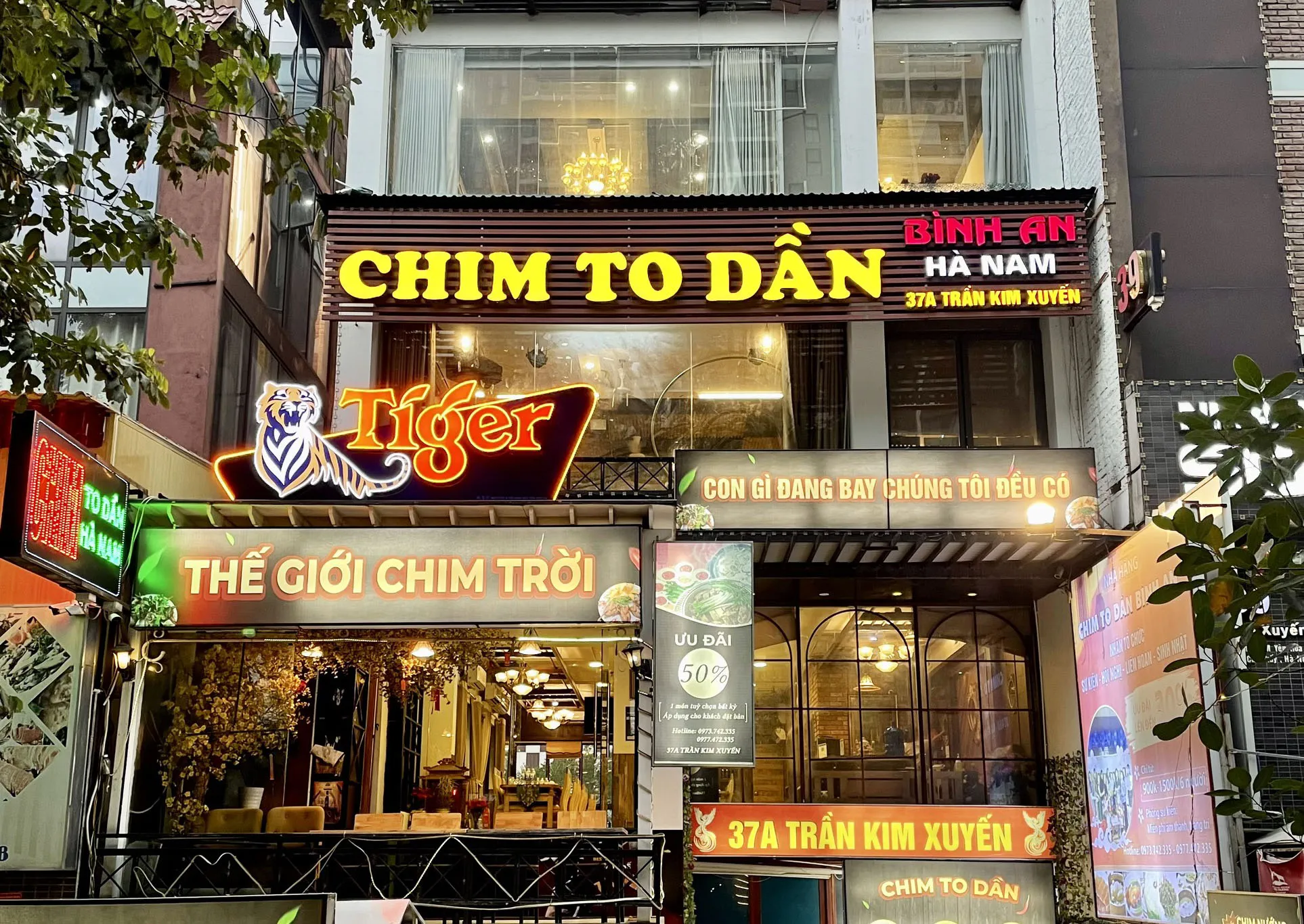 Quán chim to dần