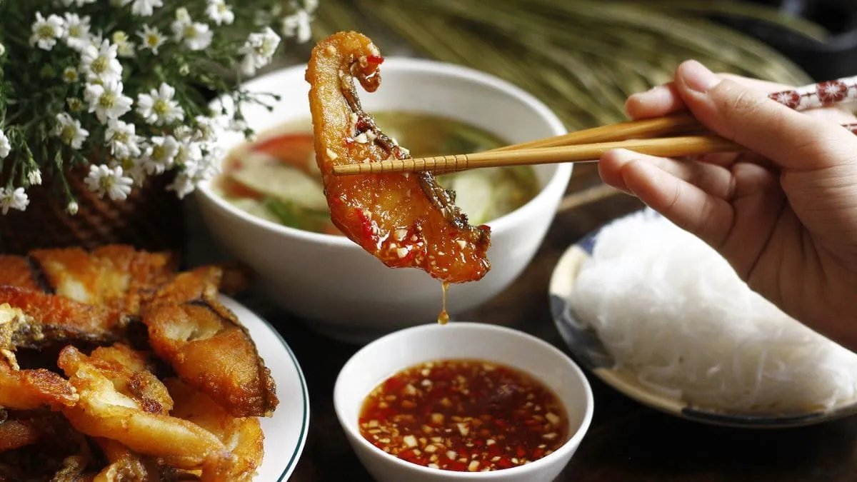 Bố trí bát nước chấm