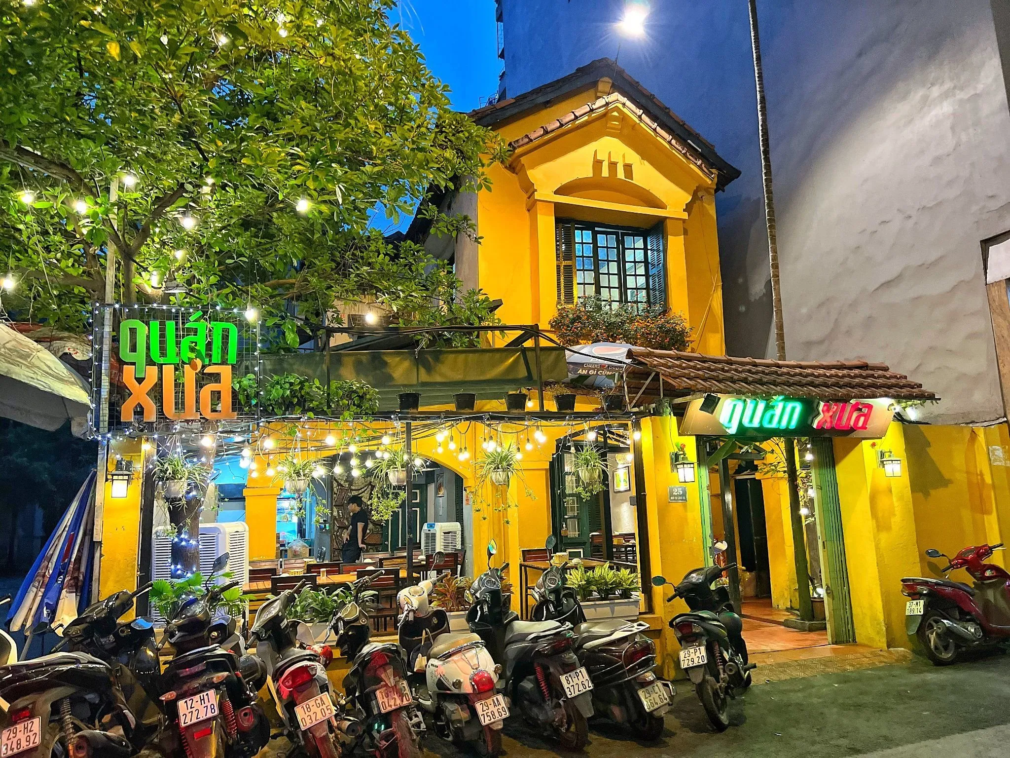 Quán xưa láng hạ hà nội